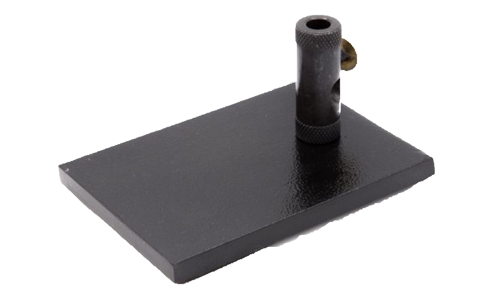 Stonfo 484 Bodenplatte für Bindestöcke universal passend Pedestal Base  Plate, Bindestock-Zubehör, Bindestöcke, Fliegenbinden