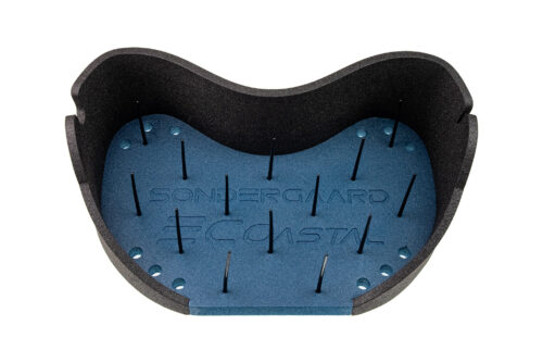 ECOASTAL - Schnurkorb Küste Meerforelle - Blue & Black