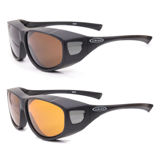 Vision 4x4 Polarisationsbrille - Zum Tragen über der normalen Brille