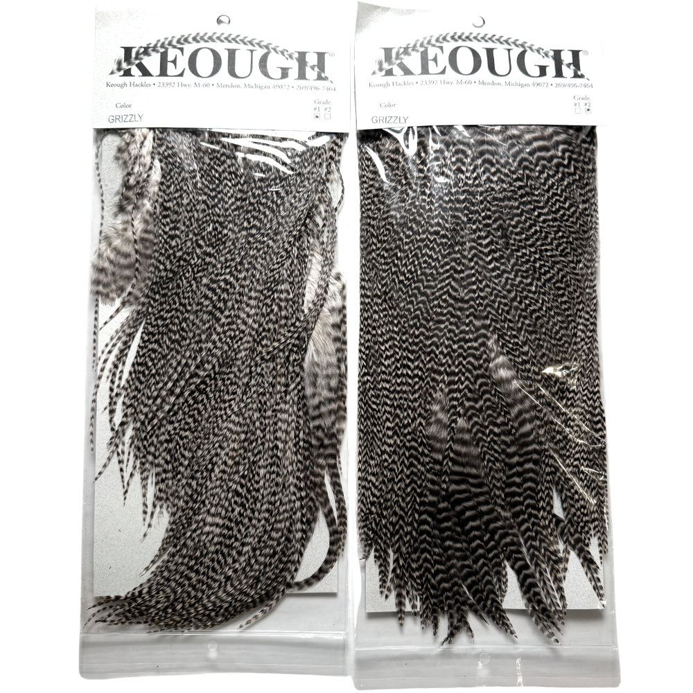 Keough Rooster Saddle Hackle - Hahnensattel